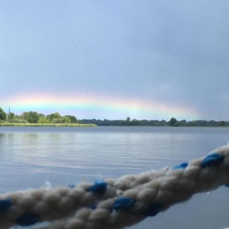 Das Naturfloss - Biberspur Brandenburg  Exteriör bild