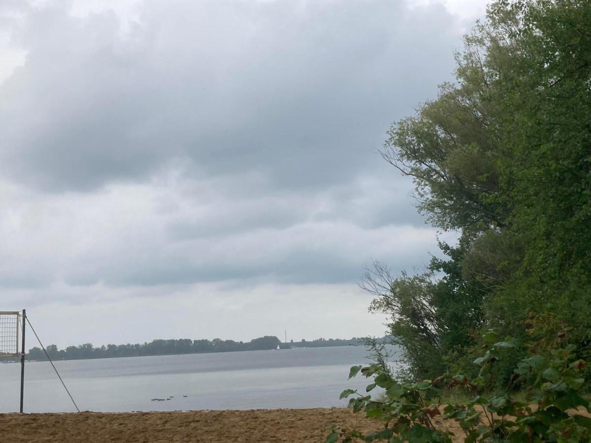 Das Naturfloss - Biberspur Brandenburg  Exteriör bild